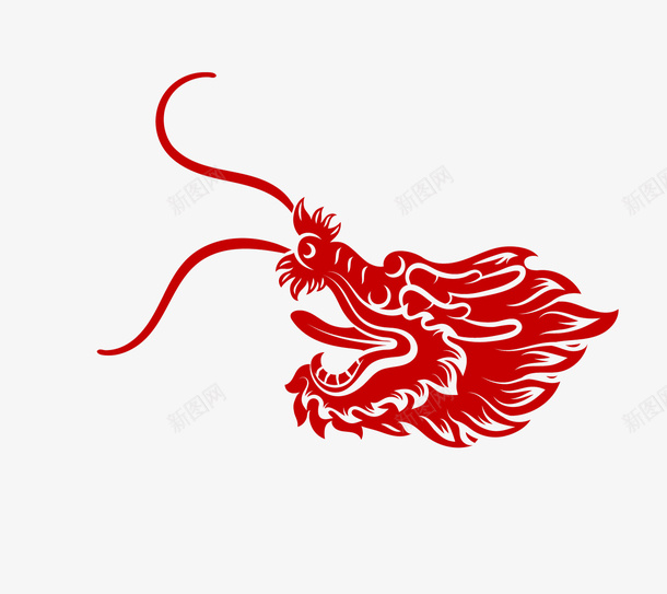 二月二龙抬头卡通装饰中国龙海报png免抠素材_新图网 https://ixintu.com 二月二龙抬头 二月二龙抬头卡通装饰中国龙海报设计免费下载 二月二龙抬头节日宣传海报 卡通古典手绘中国龙插画 手绘中国龙 龙 龙的形态装饰设计