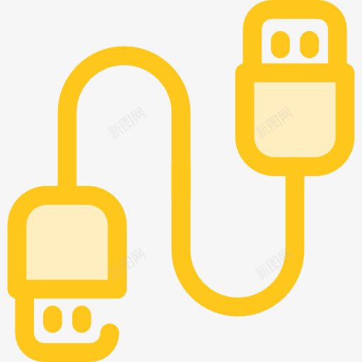 USB电缆图标png_新图网 https://ixintu.com USB USB电缆 技术 电子 电缆 端口 连接
