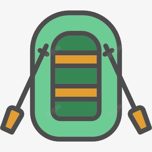 充气船图标png_新图网 https://ixintu.com 充气船 农村 头盔 急救 运输