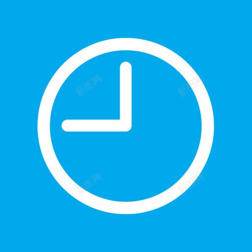时钟MetroUI的码头图标png_新图网 https://ixintu.com Clock 时钟