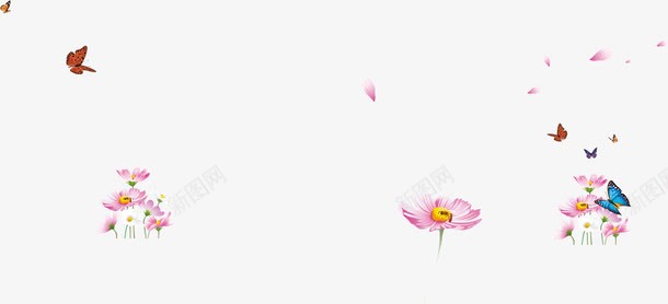 中国风粉色花瓣海报png免抠素材_新图网 https://ixintu.com 国风 海报 粉色 花瓣