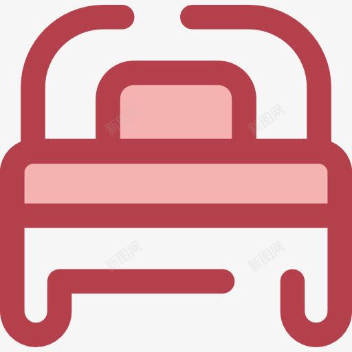 床图标png_新图网 https://ixintu.com 医疗 困 宿舍 床 睡觉 酒店