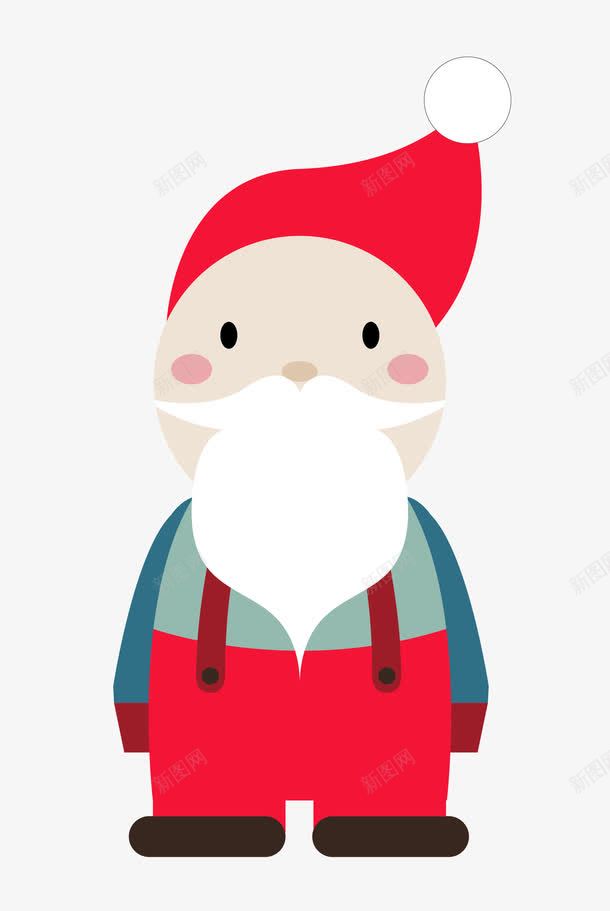 卡通圣诞老爷爷png免抠素材_新图网 https://ixintu.com 人物 创意 卡通 卡通圣诞老爷爷矢量图 圣诞爷爷 圣诞老人 手绘