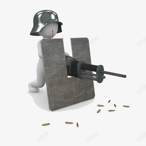 炮兵png免抠素材_新图网 https://ixintu.com 子弹 战争 打枪 攻击