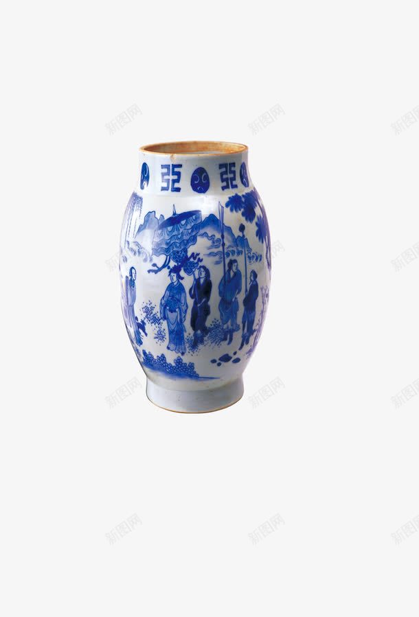 精美花瓶png免抠素材_新图网 https://ixintu.com 古董 复古 瓷器 精美 艺术品 花瓶