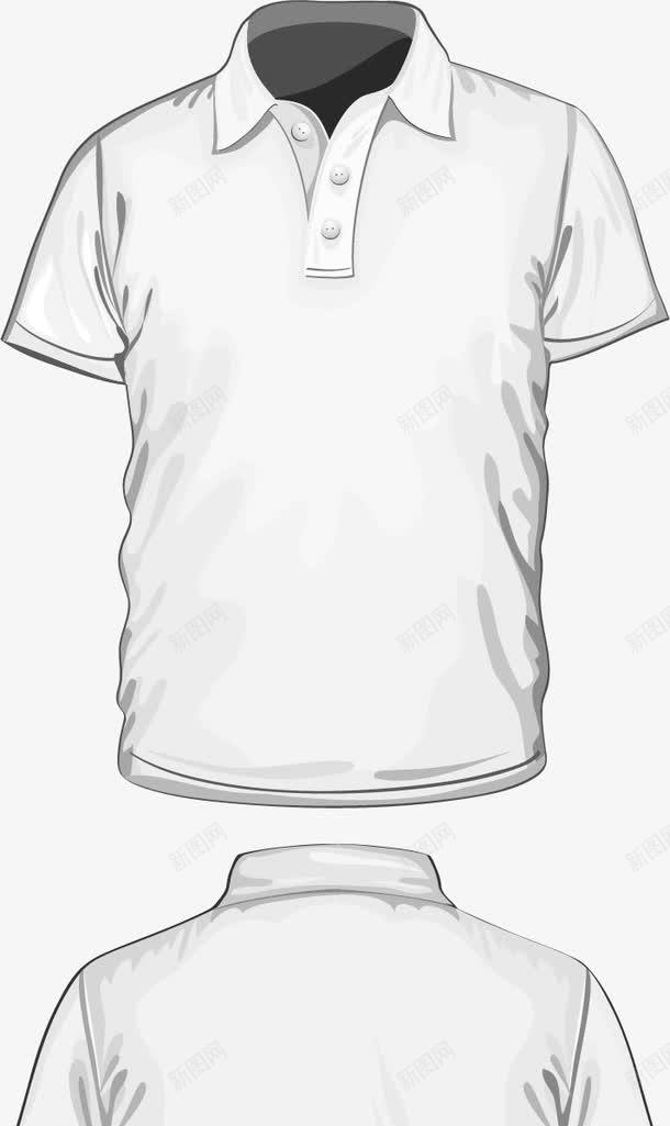 手绘衬衣png免抠素材_新图网 https://ixintu.com 手绘 男装 衬衣