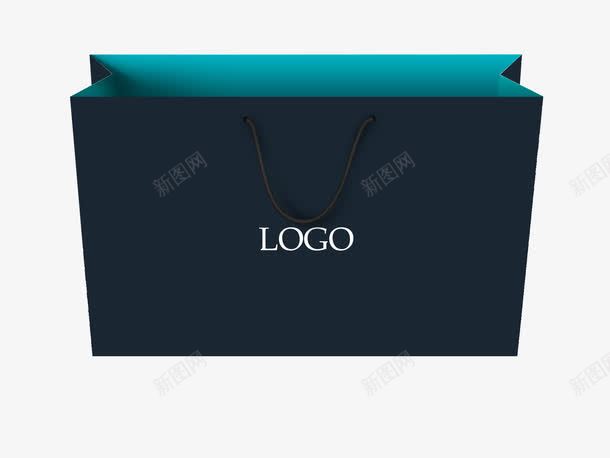 深蓝色手提袋图标png_新图网 https://ixintu.com logo 手提袋 深蓝色 设计