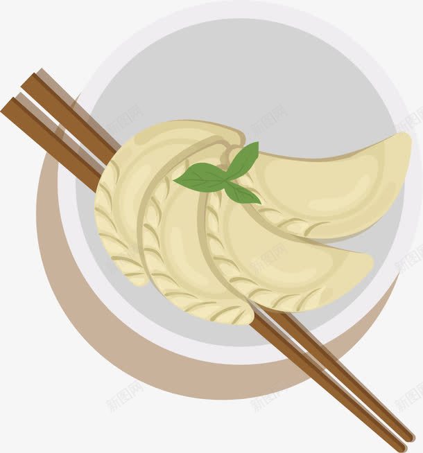 鲜美的水饺png免抠素材_新图网 https://ixintu.com 卡通 水饺 水饺卡通 水饺速写 饺子 鲜美
