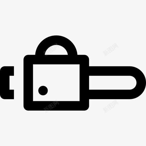 电锯图标png_新图网 https://ixintu.com 切断 工具和器具 木材 电 电力 电锯 锯