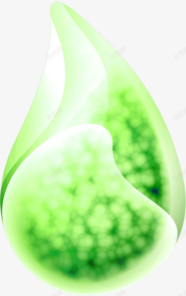 绿色环保手绘树叶装饰png免抠素材_新图网 https://ixintu.com 树叶 环保 绿色 装饰