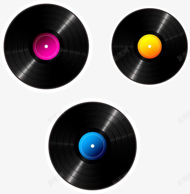 CD唱片png免抠素材_新图网 https://ixintu.com CD 唱片 碟片
