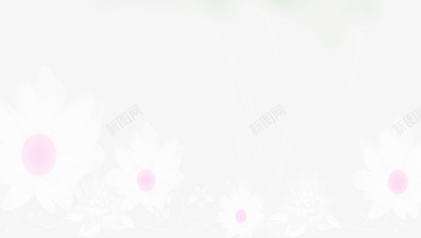 白色创意透明花朵装饰图案psd免抠素材_新图网 https://ixintu.com 创意设计 开花 白色 花朵 花瓣 装饰图案 透明