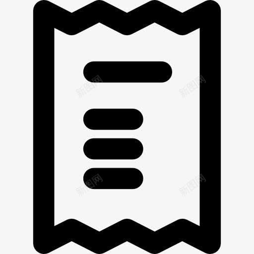 比尔图标png_新图网 https://ixintu.com 付款 发票 商业 商务 收据 比尔 票 食品和餐厅