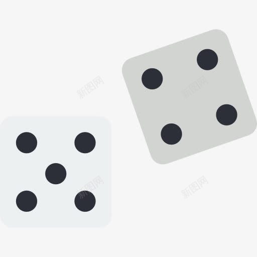 丁图标png_新图网 https://ixintu.com 赌场赌博 运气好的话 骰子 骰子游戏