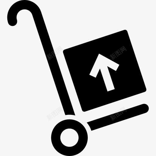 包装运输交货图标png免抠素材_新图网 https://ixintu.com 包 包装 物流配送 盘 箱 车 运输