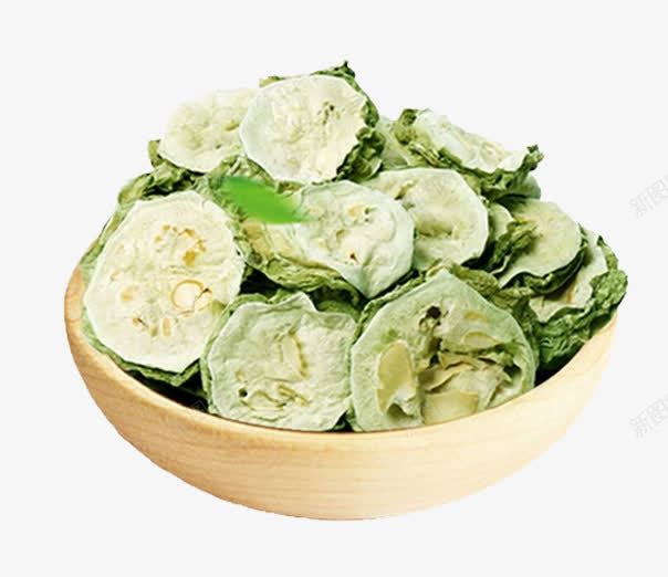 绿色苦瓜茶png免抠素材_新图网 https://ixintu.com 排毒苦瓜 瘦身苦瓜茶 绿色茶饮 花果茶片 苦瓜干茶 苦瓜片