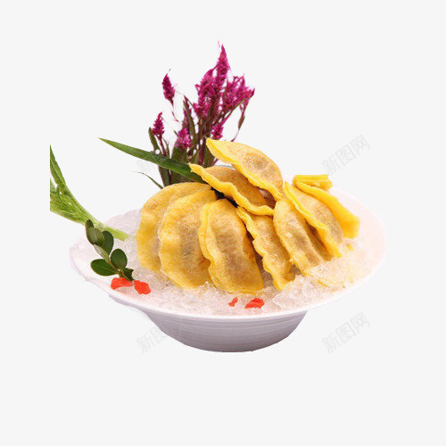 蛋饺美食png免抠素材_新图网 https://ixintu.com 中华美食 传统美食 健康美味 美食 蛋饺 餐饮美食 饺子