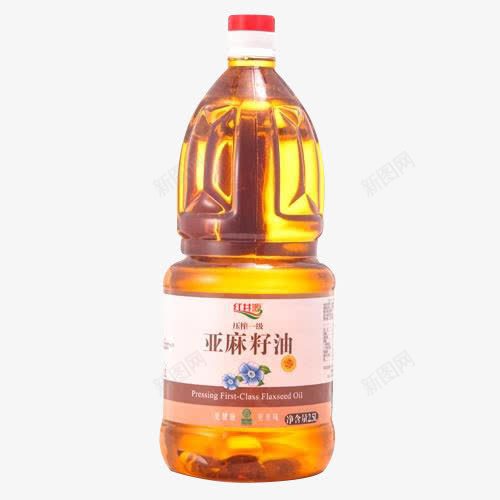 亚麻籽油png免抠素材_新图网 https://ixintu.com 亚麻籽油 冷压榨 礼盒装