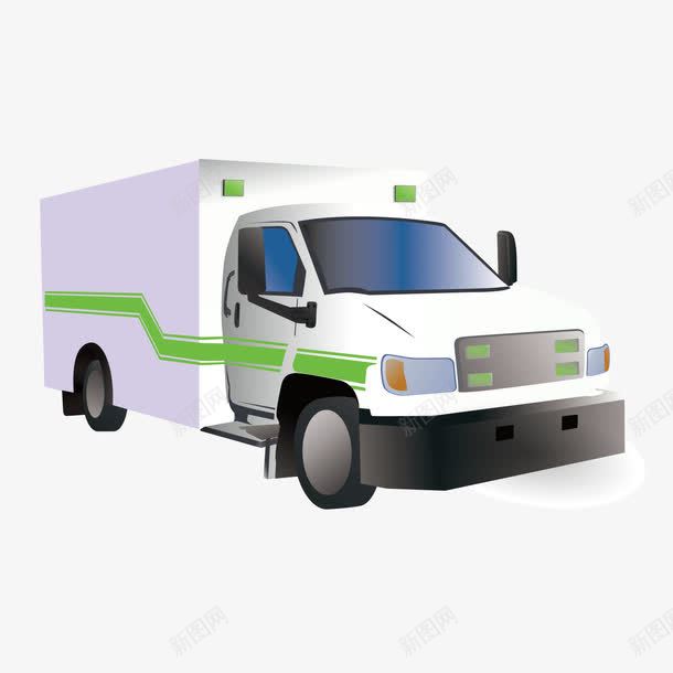 卡通箱式货车矢量图ai免抠素材_新图网 https://ixintu.com 卡通 箱式 货车 矢量图