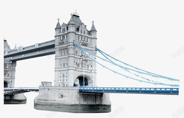 伦敦塔桥png免抠素材_新图网 https://ixintu.com 伦敦塔桥 伦敦景点 出国留学 塔桥 著名景点