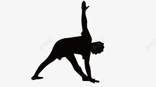 健身人物剪影png免抠素材_新图网 https://ixintu.com 人物剪影 健身人物 健身人物剪影