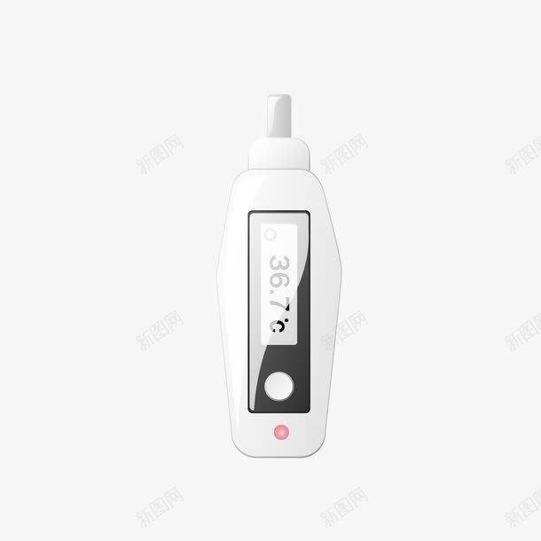 卡通体温计png免抠素材_新图网 https://ixintu.com 体温 体温计 卡通 温度