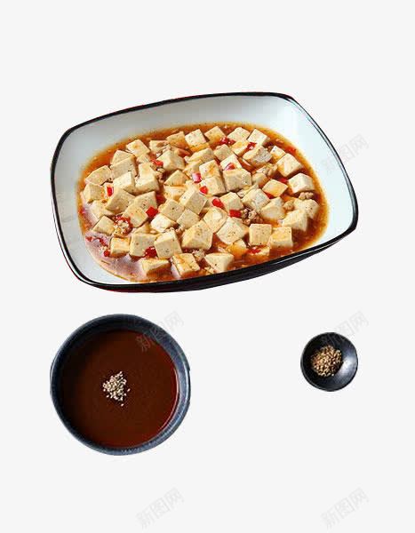 麻婆豆腐png免抠素材_新图网 https://ixintu.com 酱料 食物 麻婆豆腐 麻辣