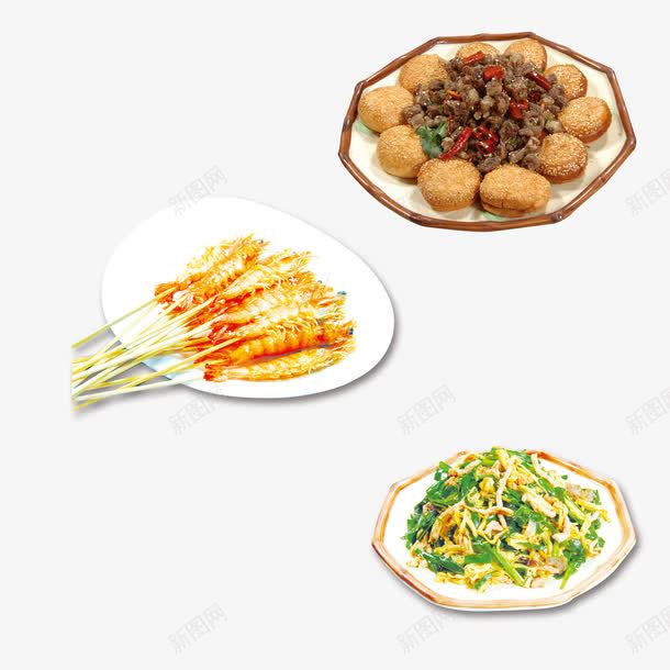 中餐美食png免抠素材_新图网 https://ixintu.com 中餐 炒菜 烧烤 美食