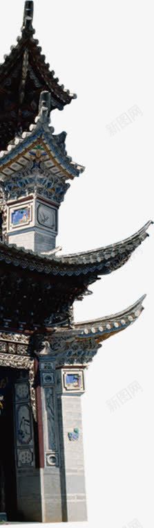 城楼png免抠素材_新图网 https://ixintu.com 古建筑 城楼 建筑