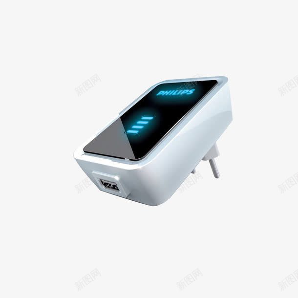 高科技插头png免抠素材_新图网 https://ixintu.com 充电头 插头 电器 科技 配件