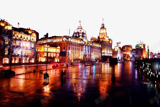 上海城市夜景二png免抠素材_新图网 https://ixintu.com 名胜古迹 旅游风景 著名建筑