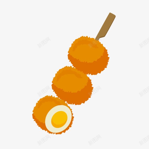 卡通烧烤串png免抠素材_新图网 https://ixintu.com 卡通 卡通烧烤串 烤串 烧烤