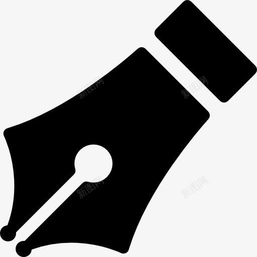 笔图标png_新图网 https://ixintu.com 喷泉 笔 签名 签约 艺术