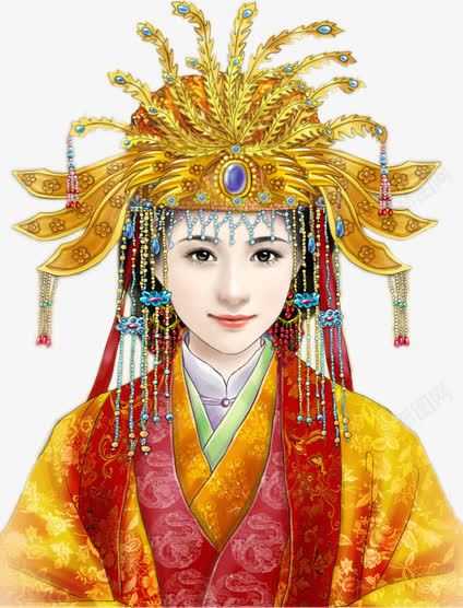 古风新娘png免抠素材_新图网 https://ixintu.com 古风 图片 新娘