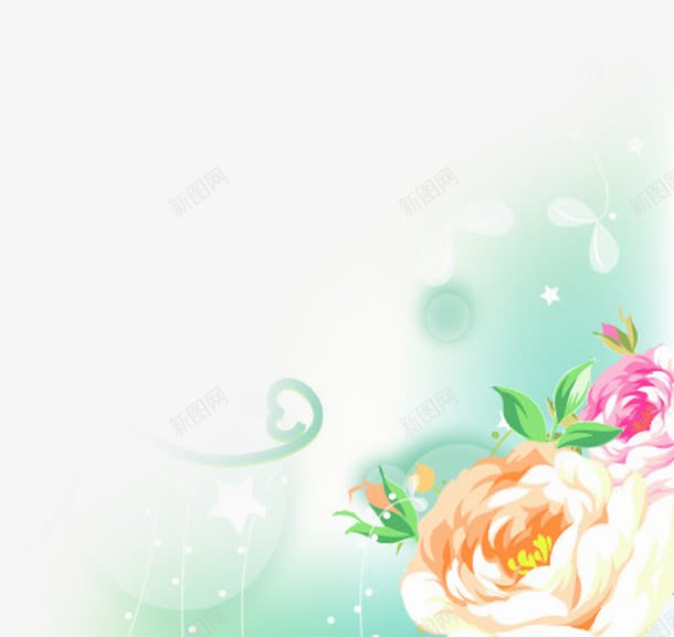 彩色时尚春天花朵美景png免抠素材_新图网 https://ixintu.com 彩色 时尚 春天 美景 花朵