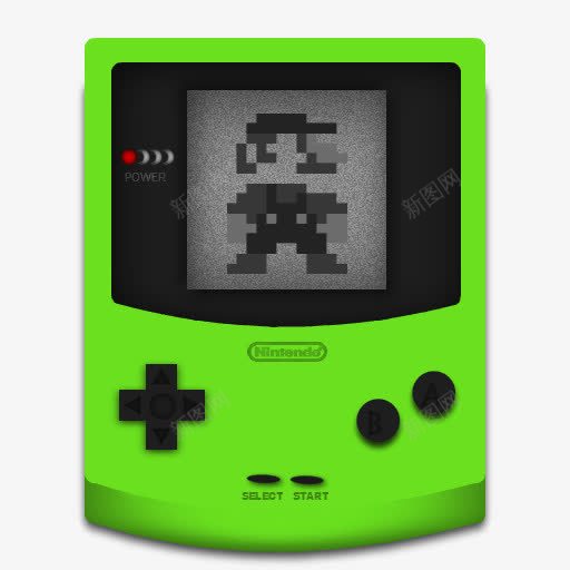 游戏机绿色游戏游戏图标png_新图网 https://ixintu.com game gameboy green 游戏 游戏机 绿色