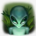 外星人来袭灵异图标png_新图网 https://ixintu.com 外星人来袭灵异图标