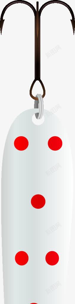白色钓鱼用具鱼勾png免抠素材_新图网 https://ixintu.com 浮标 白色 矢量素材 钓鱼 钓鱼用具 鱼具 鱼钩