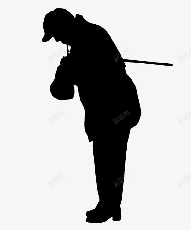 查看钱包老人剪影png免抠素材_新图网 https://ixintu.com 剪影 查看钱包老人剪影 老人 老人剪影
