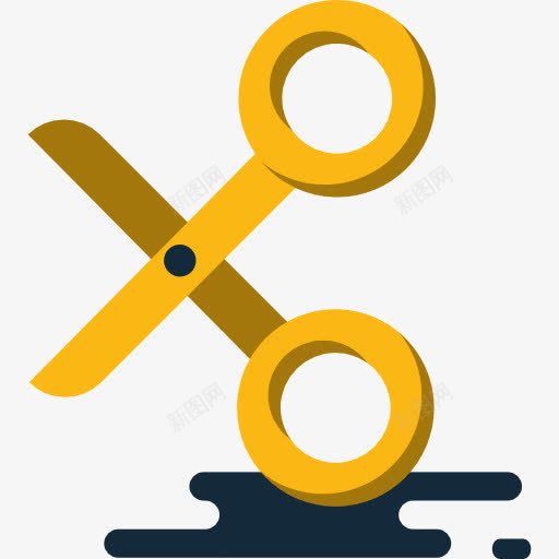 剪刀图标png_新图网 https://ixintu.com 切割 剪 剪刀 工具和用具 手工