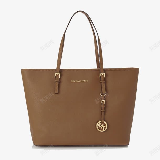 MichaelKors迈克科尔斯棕色包png免抠素材_新图网 https://ixintu.com Kors Michael 产品实物 手提包 棕色 皮革 科尔斯 迈克