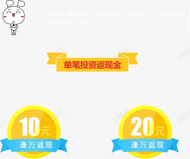 黄色理财投资装饰png免抠素材_新图网 https://ixintu.com 投资 理财 装饰 黄色