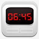 时钟闹铃白图标png_新图网 https://ixintu.com alarm clock white 报警 时钟 白色的