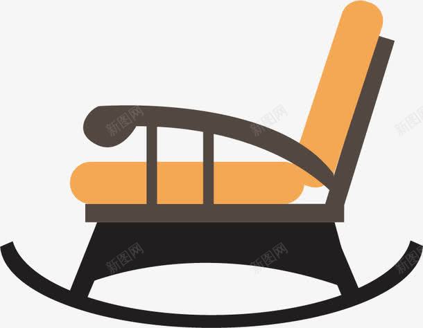 躺椅黄色家居png免抠素材_新图网 https://ixintu.com 家居素材 家居黄色 素材 躺椅 黄色 黄色家居