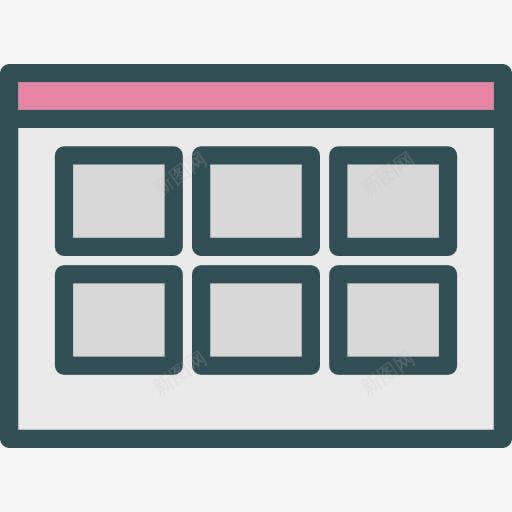 缩略图图标png_新图网 https://ixintu.com 广场 按钮 界面 缩略图预览