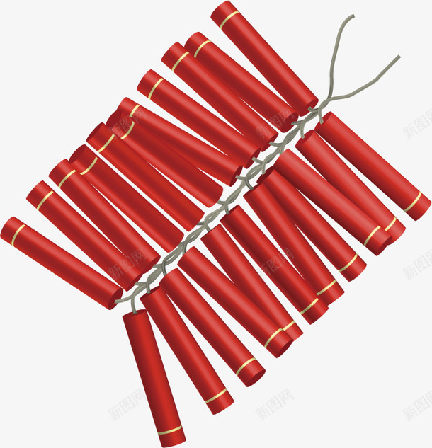 手绘卡通红色鞭炮png免抠素材_新图网 https://ixintu.com 卡通鞭炮 新年鞭炮装饰 红色鞭炮 鞭炮 鞭炮插画 鞭炮装饰图