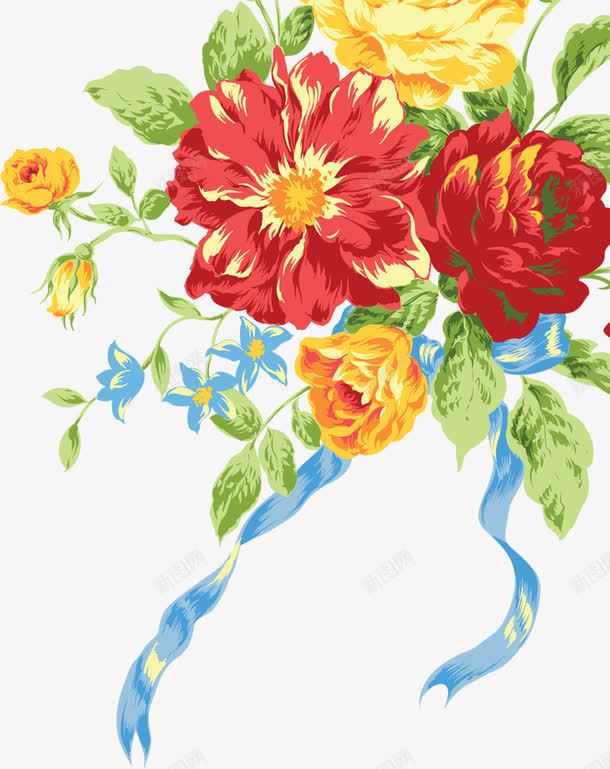 唯美时尚花朵美景png免抠素材_新图网 https://ixintu.com 时尚 美景 花朵