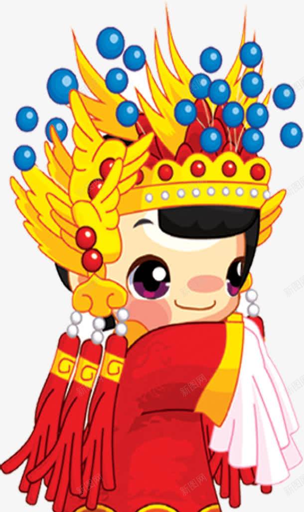 卡通金凤凰png免抠素材_新图网 https://ixintu.com 卡通 素材 金凤凰
