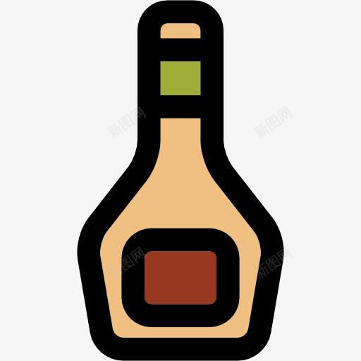 酱图标png_新图网 https://ixintu.com 沙司 番茄酱 芥末 调味品 辣 酱 食品