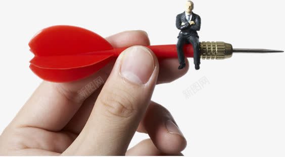 飞镖上的人物png免抠素材_新图网 https://ixintu.com 人物 商务 手 飞镖